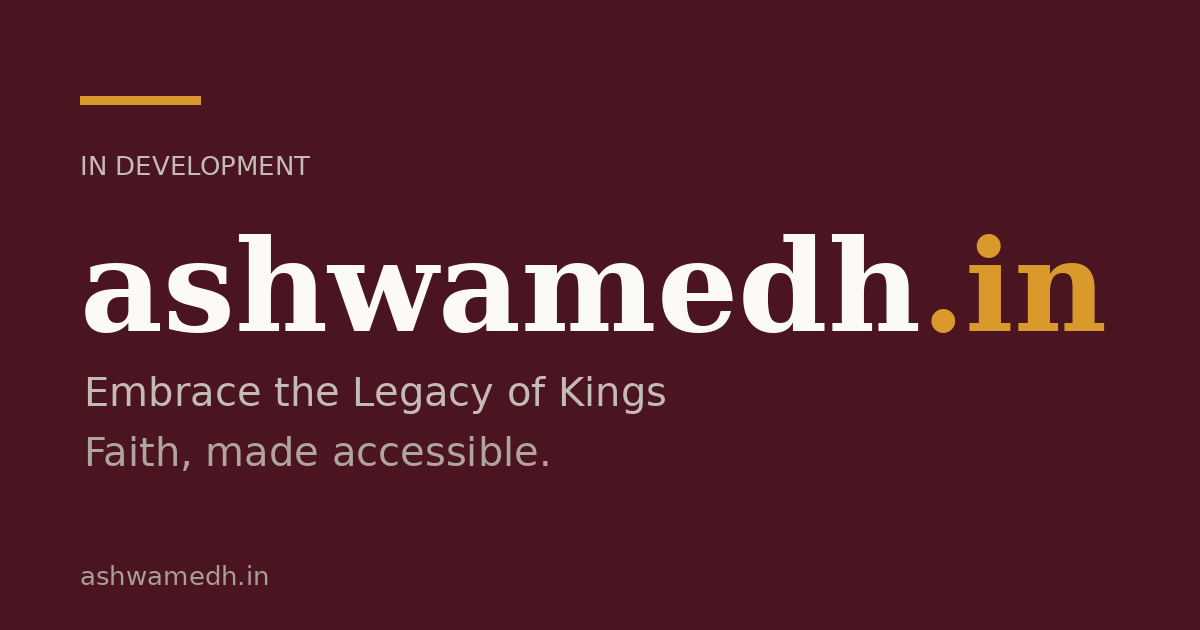 Link preview image for ashwamedh.in